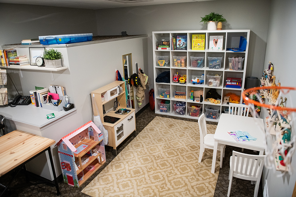 Wellspring Center for Counseling provides counseling services in Sycamore in our child therapy space in Sycamore, Illinois