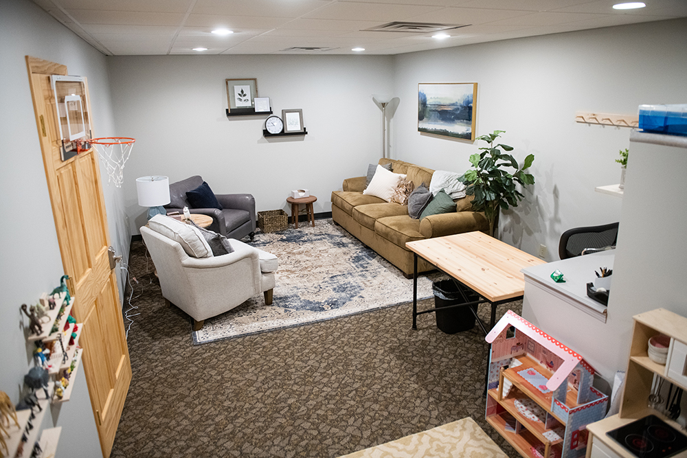 Wellspring Center for Counseling child therapy space