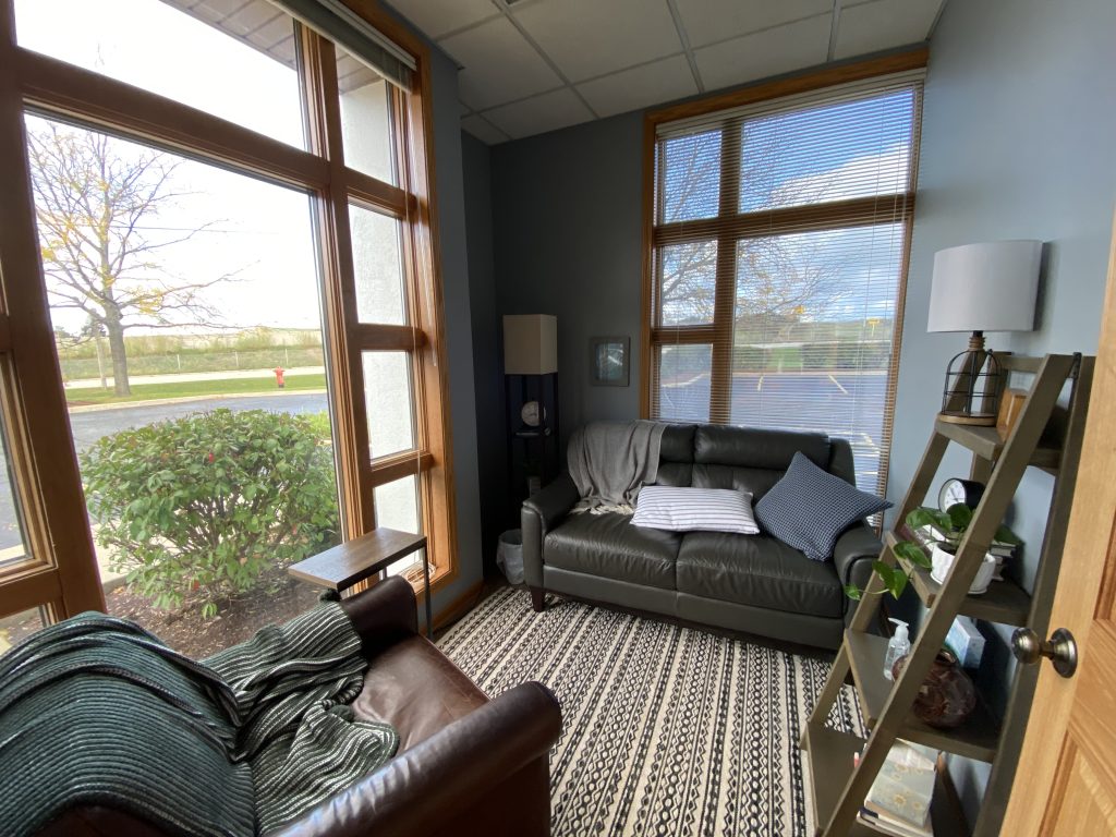 Wellspring offers counseling services in Elgin IL,tour our beautiful space full of natural light and comfortable furnishings. 